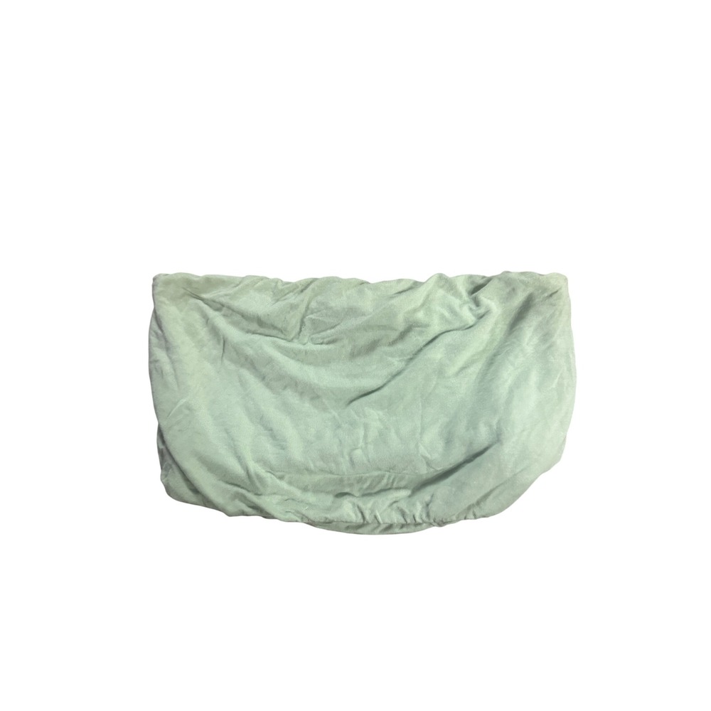 Free People Intimately Smocked Tube Top Bandeau Mint Green Size M Boho Festival